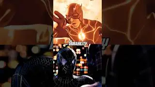 Flash Vs Spiderman (Tobey) #shorts #viral #marvel #dc