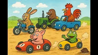 Automobilové preteky zvieratiek