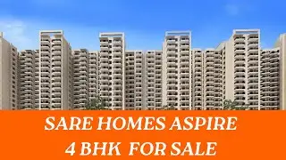 @1.90 Cr Sare Homes Aspire 4BHK + Servant available for Sale | Sector 92 |Gurgaon Luxury Floors Tour