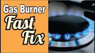 Gas Burner Clicks but Does Not Light...Quick Fix
