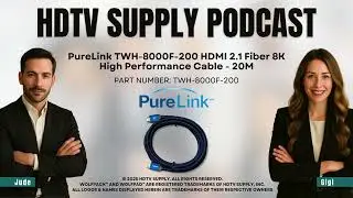 PureLink TWH-8000F-200 HDMI 2.1 Fiber 8K High Performance Cable - 20M
