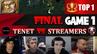 🏆TOP 1 FINAL DOTA - TENET vs STREAMERS (GAME 1)