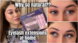 Obsessed with Merium Pervaiz Cosmetics !!  Permanent EyeLash Extensions At Home ||