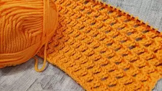 Lace Columns 4 Row Repeat Knitting Pattern | Knitting Stitches