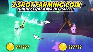 2 SPOT FARMING COIN TERCEPAT DI FISH IT - Fish it roblox