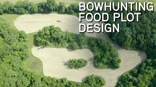 Food Plot Design! | How To Set Up A Food Plot For Bowhunting