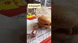 Juicy Burger With Cheese from BFC #food #bfc #shorts #bangladeshivlogger #burger #chicken #cheese