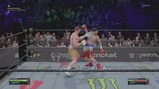 Boxeo en WWE 2K25 PS5
