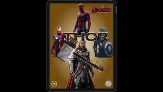 3D Avengers UI in Figma &ndash; Epic Interface Design!