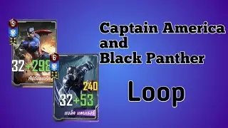 Marvel Duel #39 Captain America and Black Panther Loop