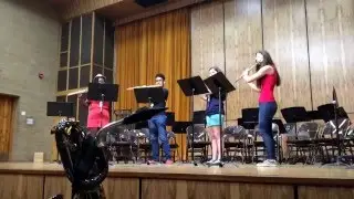 Howl's Moving Castle - Merry go Round of Life Flute Quartet