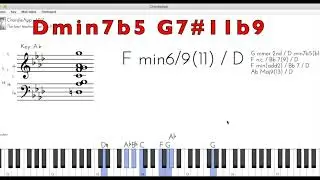 Tutorial : Minor7b5 move & Dom7#11b9 from Mike Bereal's playing