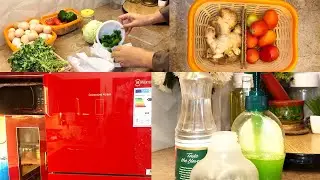 Top 10 Tips to Organize your Fridge in budget 😍| And deep Cleaning with Homemade Cleaner 🌸