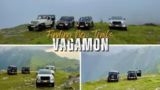 Finding New Offroad Trails in Vagamon | Part-2 | 4x4 Expedition With Jimny, Hilux and Jeep MM540
