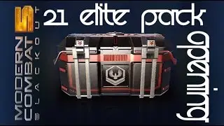 Modern Combat 5: Blackout - 21 Elite Pack Opening!