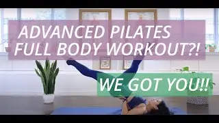 30 min Advanced Pilates | Total Body Pilates Flow Workout