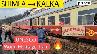🚂SHIMLA-KALKA Toy Train travel Vlog|Michael Raj
