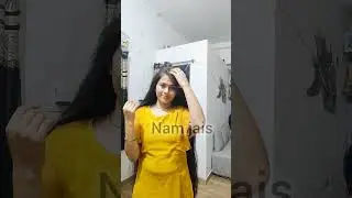 Long Hair Model Namrata Jaiswal Flaunting Her Stunning Knee-Length Hair | Hair Play & Styling