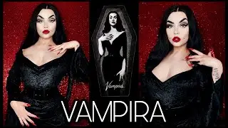 VAMPIRA Glamour Ghoul HALLOWEEN TUTORIAL | Sydney Nicole