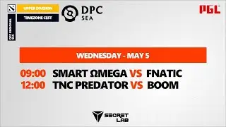 (4K) DPC 2021 SEA - &Omega;mega vs. Fnatic | TNC vs. BOOM