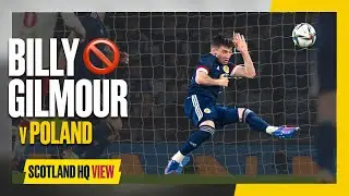 🚫 Billy Gilmour's Sensational Goal-line Clearance | Scotland v Poland | #ScotlandHQ View