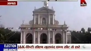 Agra Police Tight Security On Christamas Eve After Conversion Controversy