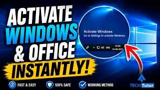 Activate Windows & Office in Seconds | No Software, Just One Command