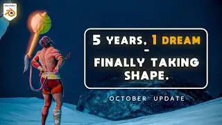 Hanuman Sanjivanee - A Blender 3D Animation Short Film Update | October 2025 | That Indian Animator