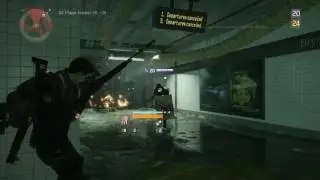 Tom clany's Division - Headshot,Slowmotion
