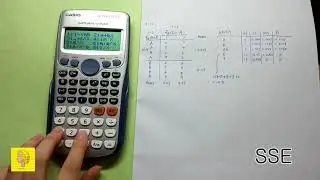 The Factorial Design: Two-Way ANOVA with calculator (CASIO fx-570ES PLUS)