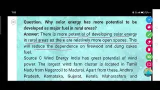 Why solar energy has more potential to be developed as major fuel in rural areas?