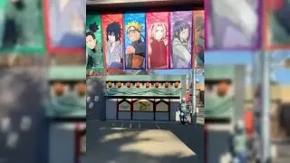 Парк по аниме наруто в Японии!  #Shorts
