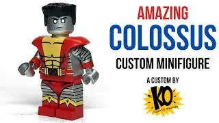 Минифигурка COLOSSUS Custom X-Men &mdash; ОБЗОР KO Customs