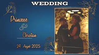 Irene Princesse Munezero and Christian Shyaka  @Wedding