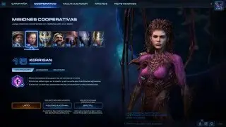 StarCraft 2 Legacy of the Void - Mode Coop - Kerrigan (Fisuras A Korhal 2)