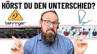 KOMPRESSOR KLANG VERGLEICH Rupert Neve Designs Portico vs. Behringer Composer