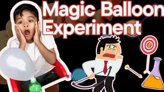 Funny experiment for kids| balloon blow experiment 