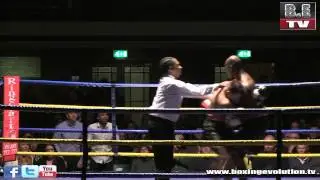 Jamie Hearn vs Lawrence Bennett Southern area title fight