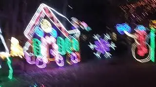 Light Display At The Hogle Zoo