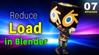 Reduce Blender Load | Fast Render Points | Blender 3D Animation