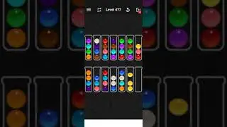 Level 477 of Ball Sort Color Water Puzzle