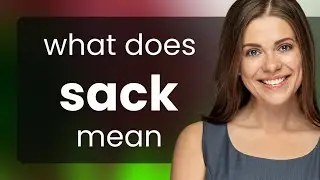 Sack | meaning of SACK