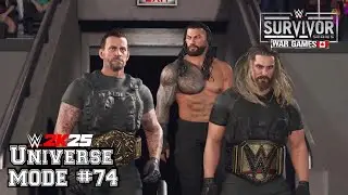 SURVIVOR SERIES WAR GAMES PLE (2/2)! - WWE 2K25 | Universe Mode [Deutsch] #74
