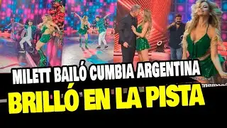 MILETT FIGUEROA BRILLÓ EN LA PISTA BAILANDO CUMBIA ARGENTINA Y ASÍ REACCIONÓ TINELLI