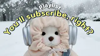 Плейлист [Кафе] ❄️ Горячее какао с зефиром ☕️ Groove Hip Pop 🎧 Уютная зимняя музыка 🐻
