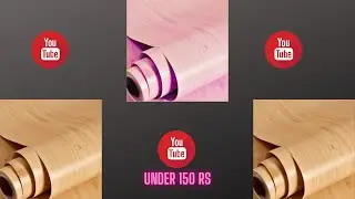 WolTop Extra Large PVC Wallpaper Sticker unboxing & just 149