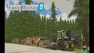 FS22🌲Ponsse Elephant King🌲LoggingElmcreek🌲Working brothers!A strong forest machine for serious tasks