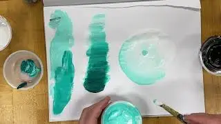 How to Blend Acrylic Paint, Make a Sphere