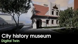 City history museum. Digital twin
