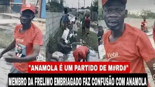 FRELIMIATA JOGA ÁGUA SUJA AOS MEMBROS DO ANAMOLA 